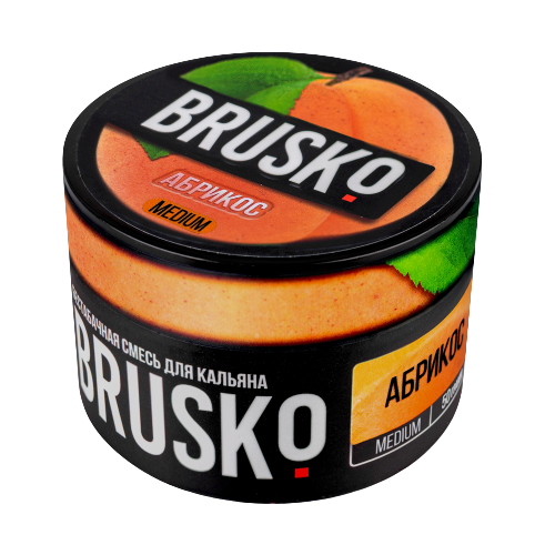 Brusko Medium Табак Для Кальяна Apricot Абрикос 50 гр