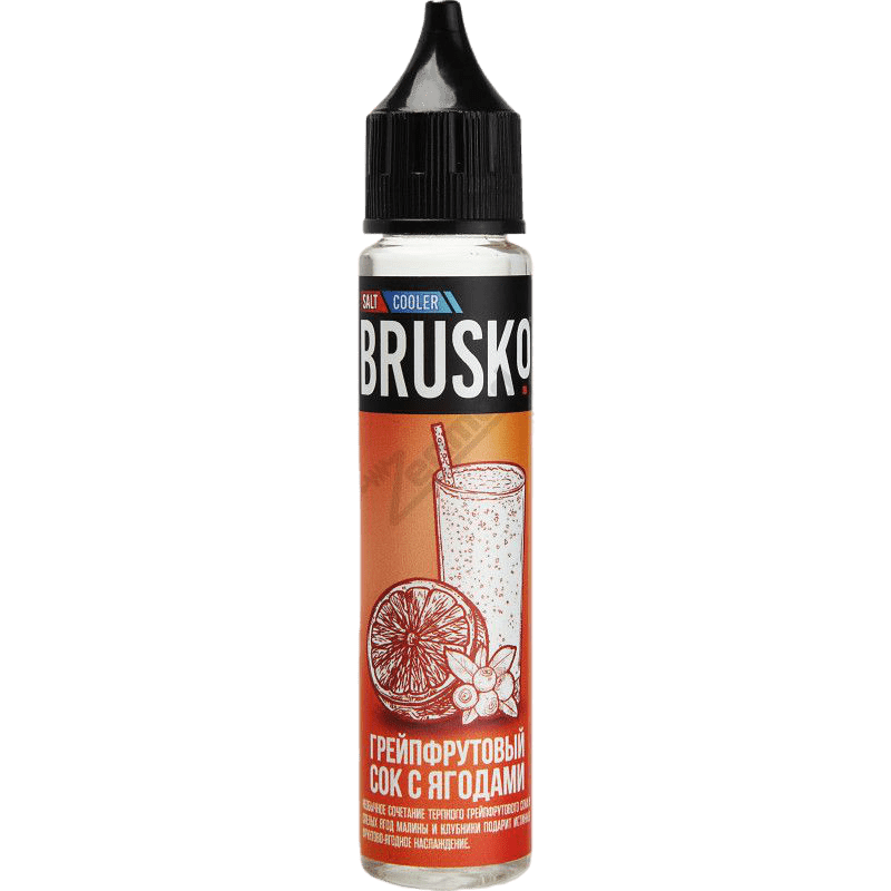 Жидкость Brusko Грейпфрутовый сок с ягодами оптом