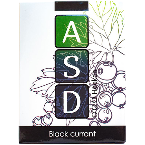 Смесь кальянная без табака ASD Black Currant 0 мг