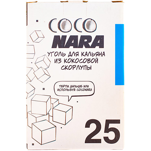 Уголь CocoNara 72 куб. 1кг