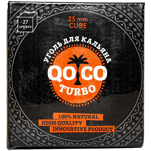 Уголь Qoco Turbo 27 куб.
